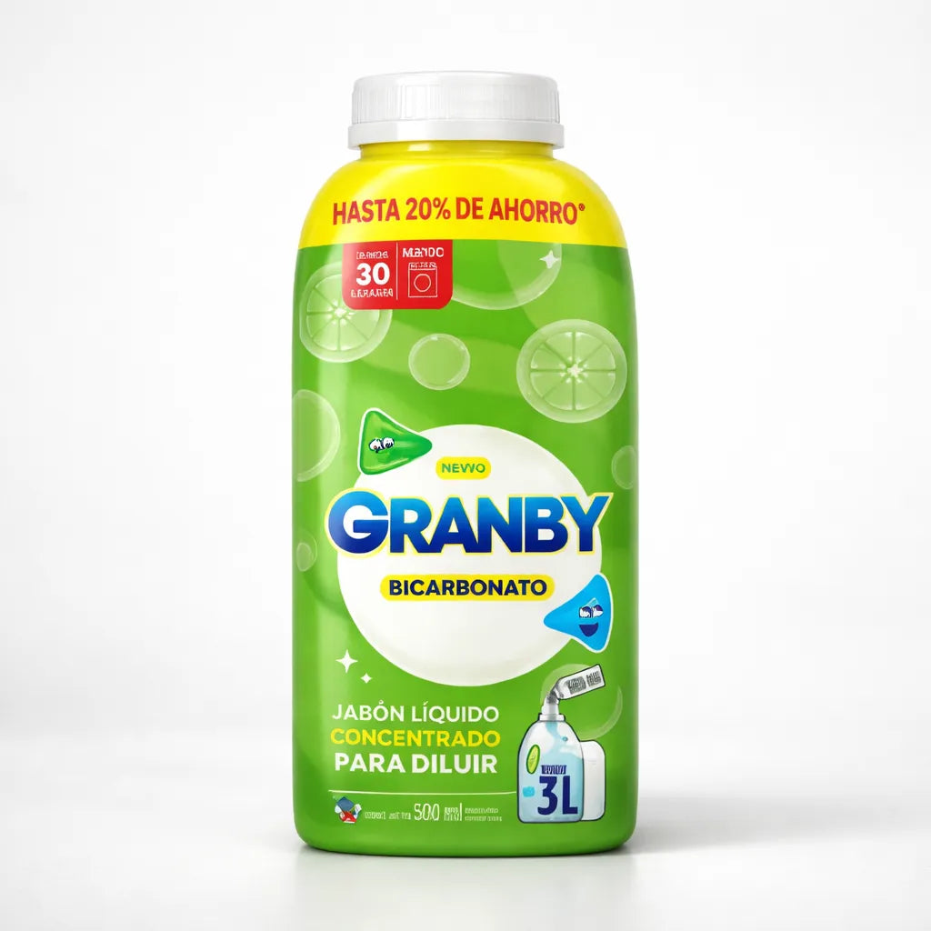 Jabón Líquido Granby Para Diluir 500ml