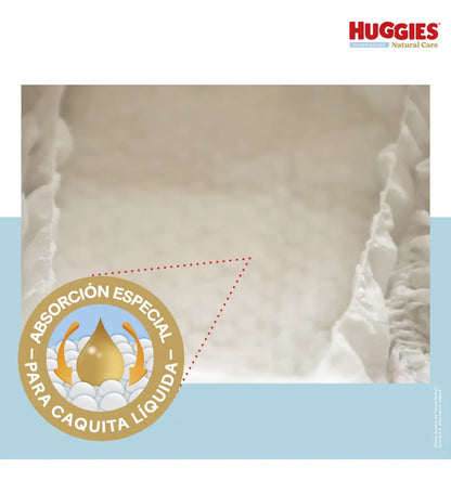 Pañales Huggies Natural Care P - 30 Unidades