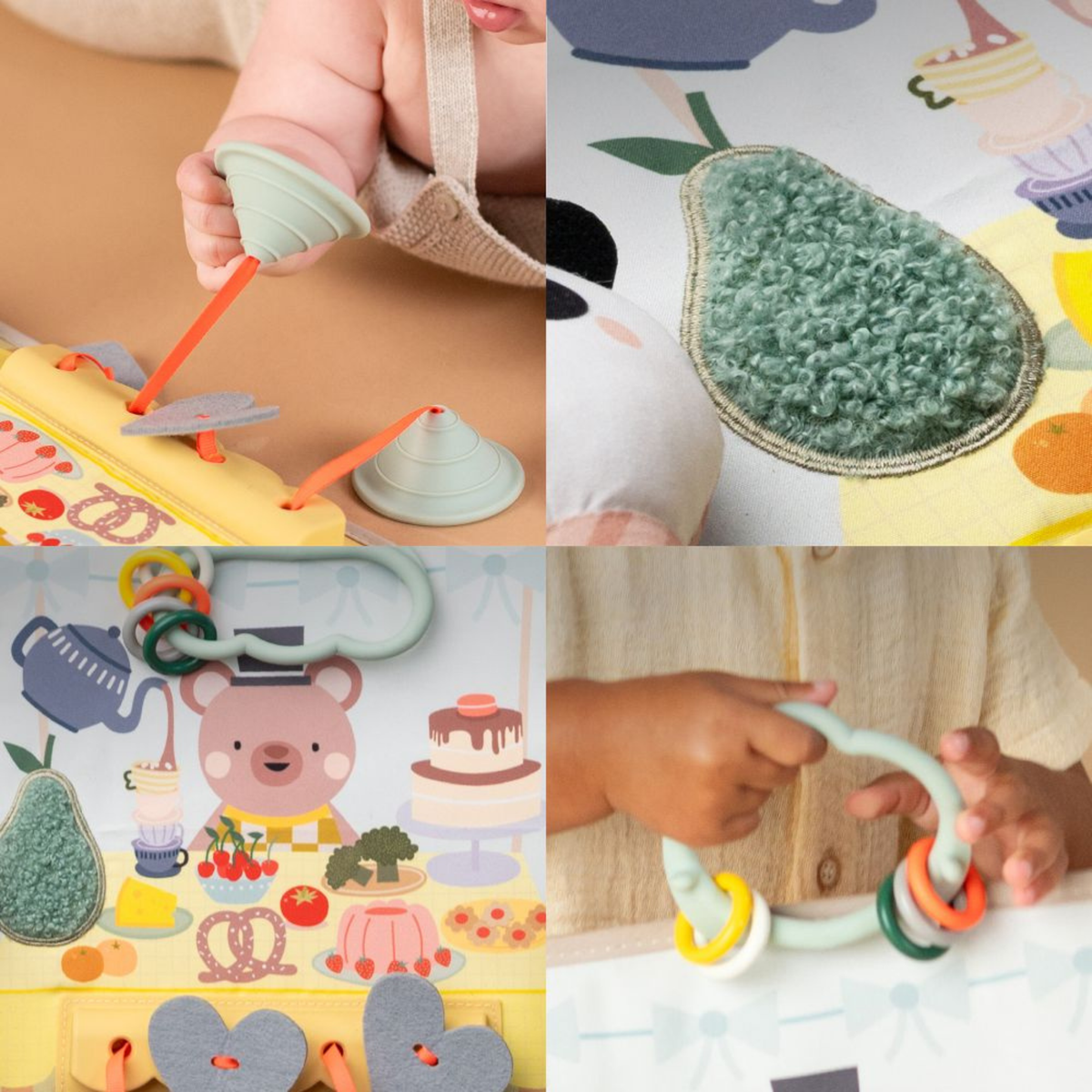 Tablero de Actividades Toca y Juega Animales – Taf Toys