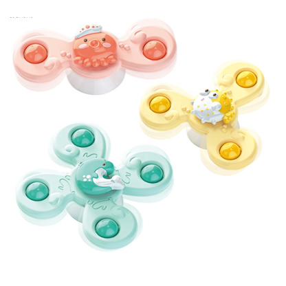 Spinners Giratorios Con Ventosa Resistentes Al Agua Niños