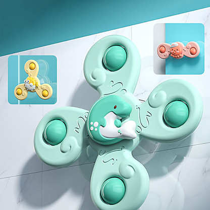 Spinners Giratorios Con Ventosa Resistentes Al Agua Niños
