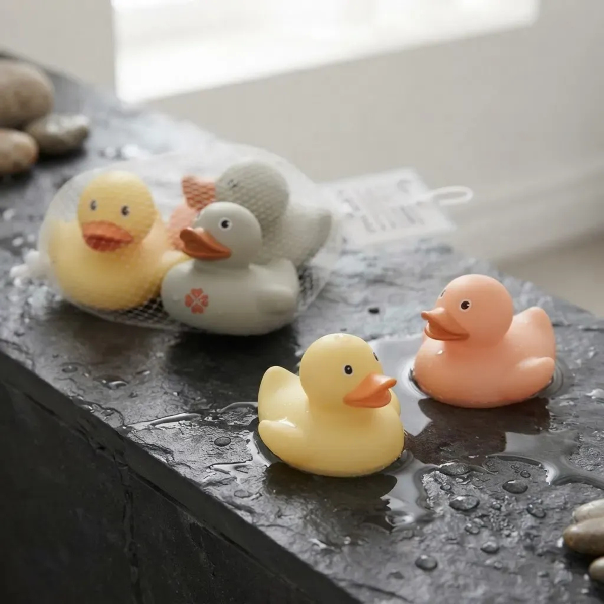 Set de Patitos de Silicona x 3