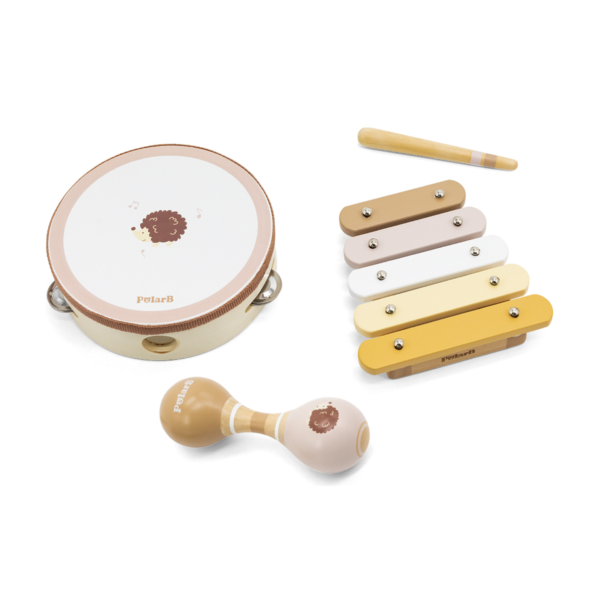 Set de Instrumentos Musicales Beige - Polar B