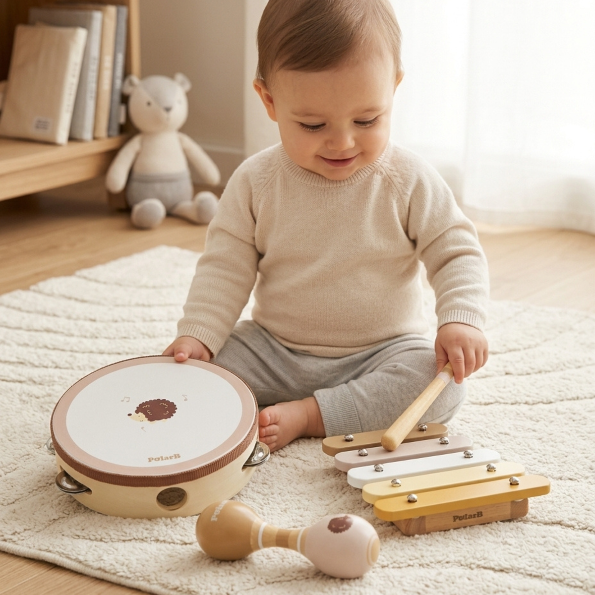 Set de Instrumentos Musicales Beige - Polar B