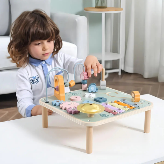 Mesa De Actividades Multifunción Polar B En Madera Montessori
