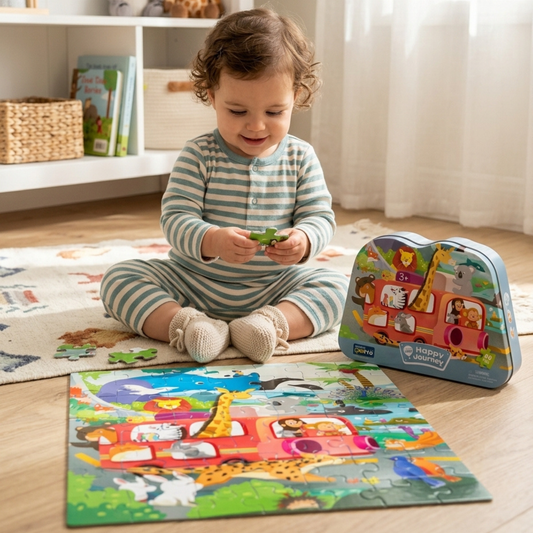 Puzzle Happy Journey 48 Piezas Medianas para Niños
