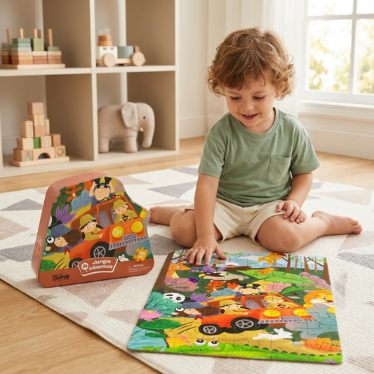 Puzzle Jungla 48 Piezas Medianas para Niños