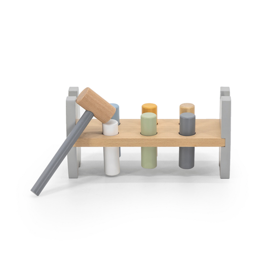 Juego de Martillo de Madera Pingüino