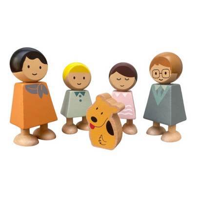 Familia de Madera Polar B Montessori