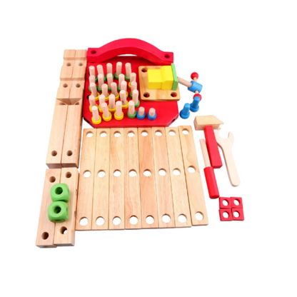 Juego Armar Silla de Madera con Herramientas