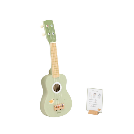 Ukelele Polar B Verde en Madera