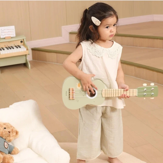 Ukelele Polar B Verde en Madera