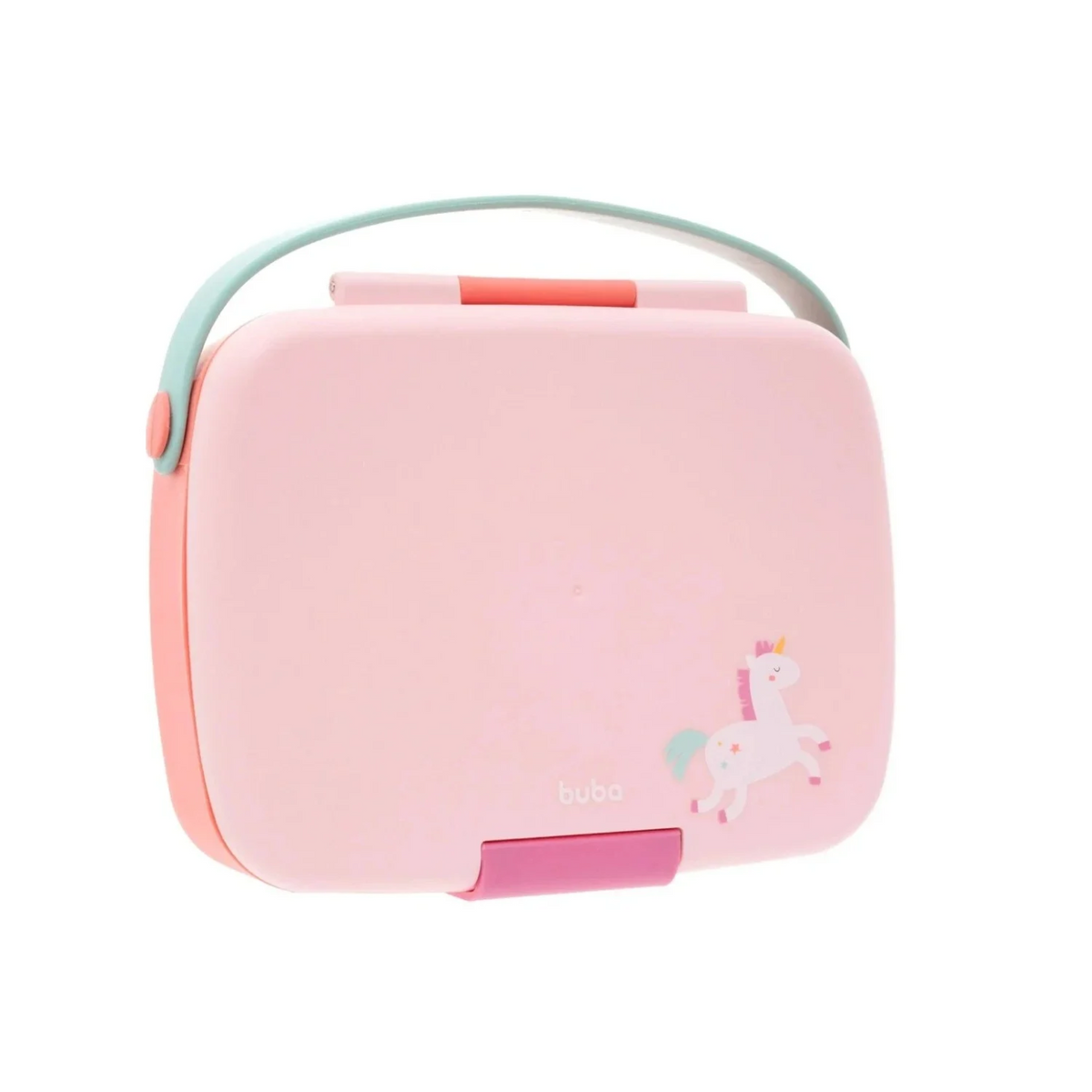 Lunchera Bento Box con Cubiertos Unicornio - Buba