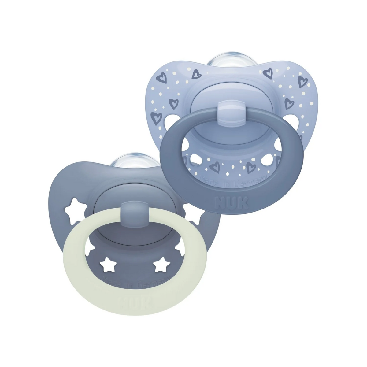 Chupetes de Silicona NUK First Choice para Bebé Varón de 0 a 6 Meses x 2 Unidades