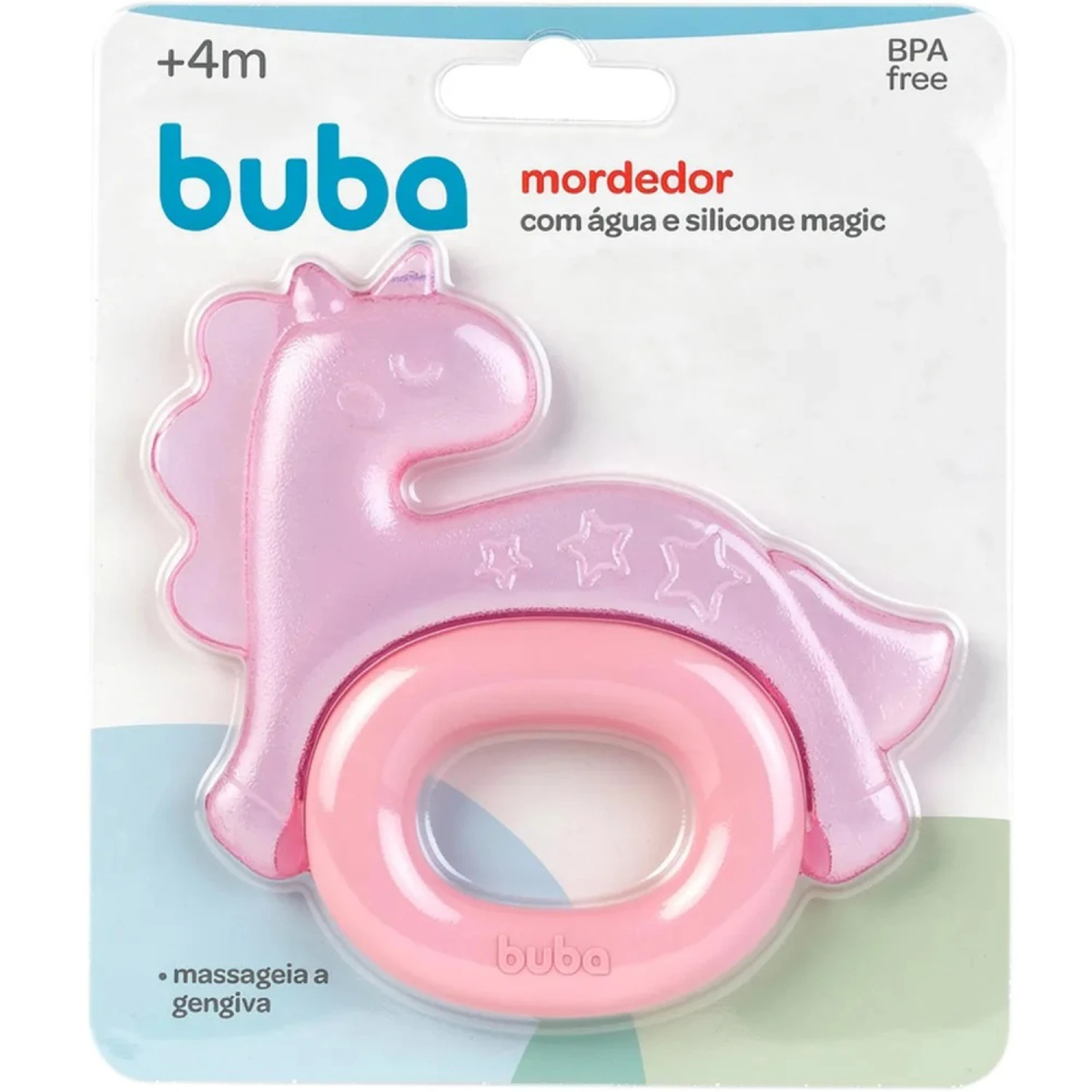 Mordillo Gel y Silicona Magic Unicornio Rosa – Buba