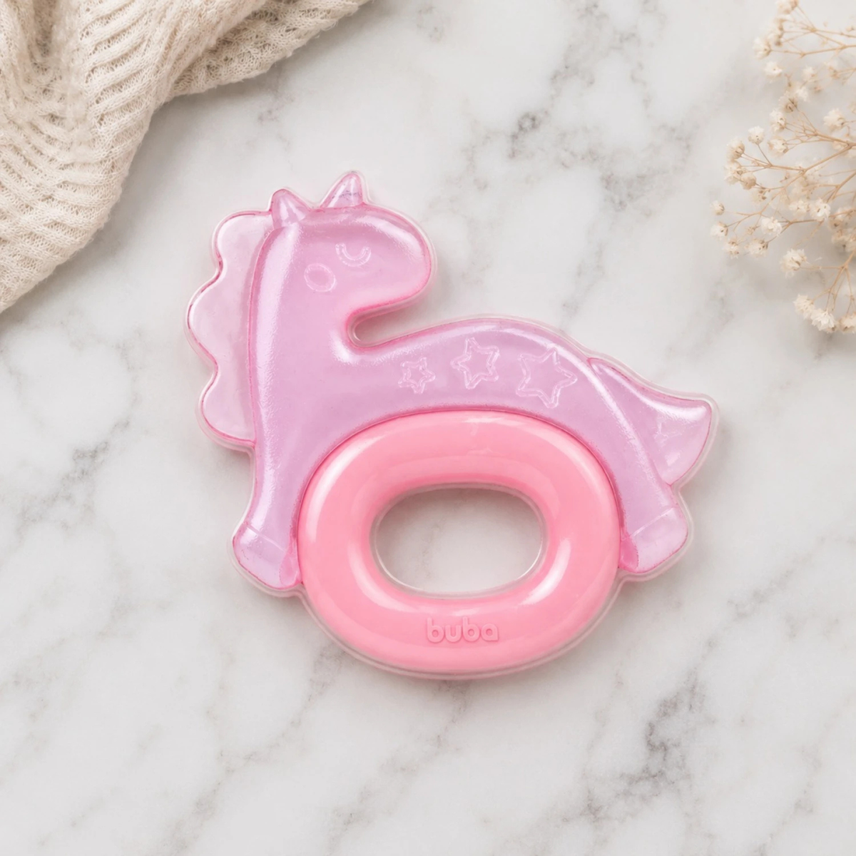Mordillo Gel y Silicona Magic Unicornio Rosa – Buba