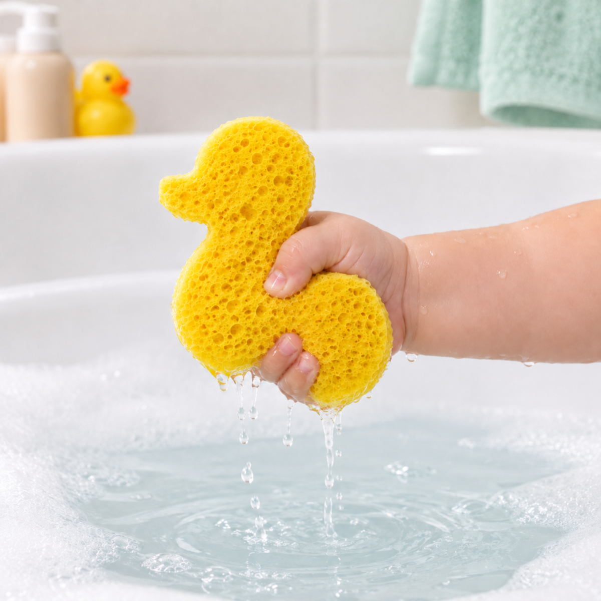 Esponja de Baño Arix Suave Kids - 2 Unidades