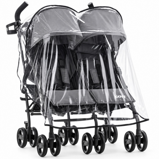 Protector de Lluvia para Cochecito Mellizos Lado a Lado – Little Ones