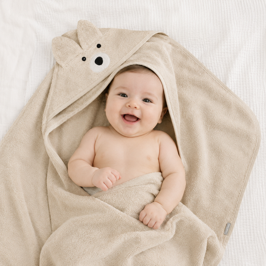 Toalla con Capucha Lorelli - Beige