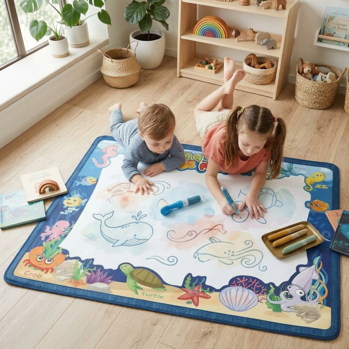 Alfombra de Agua Mágica para Pintar