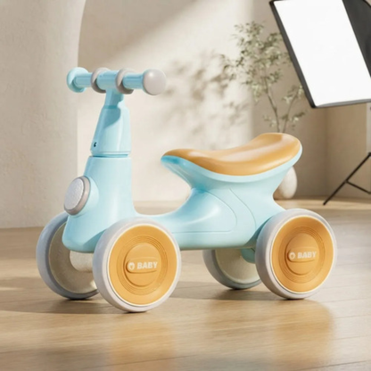 Buggy Moto con Música y Luz Turquesa - 4 Ruedas