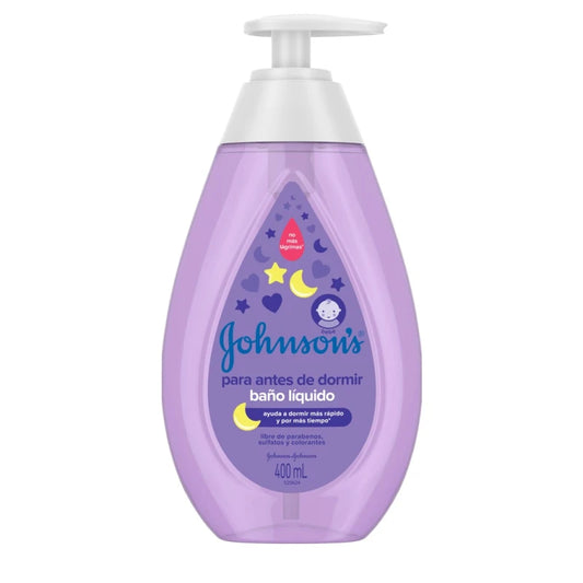 Jabón liquido Johnson Antes de Dormir Violeta - 400 ml