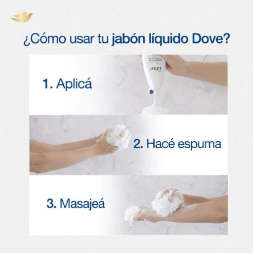 Jabón Líquido Dove Cremoso Corporal 700 ml