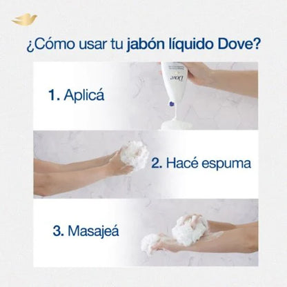 Jabón Líquido Dove Cremoso Corporal 700 ml