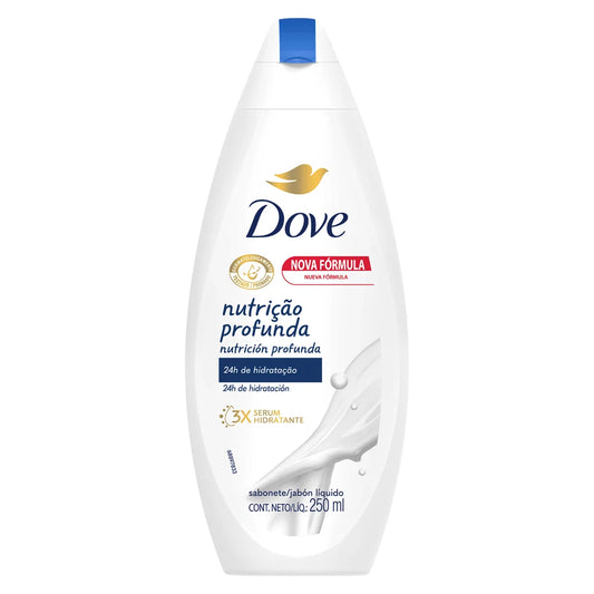 Jabón Líquido Dove Nutrición Profunda Corporal 250 ml
