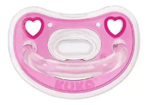 Chupete Elegance Plus Anatómico Kuka Con Estuche Rosa T1
