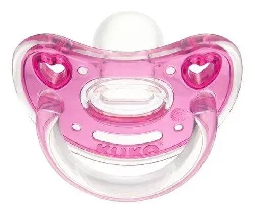 Chupete Elegance Plus Anatómico Kuka Con Estuche Rosa T1