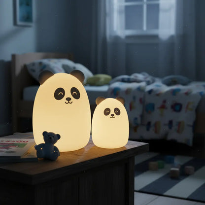 Lámpara Veladora LED de Silicona Panda - Buba