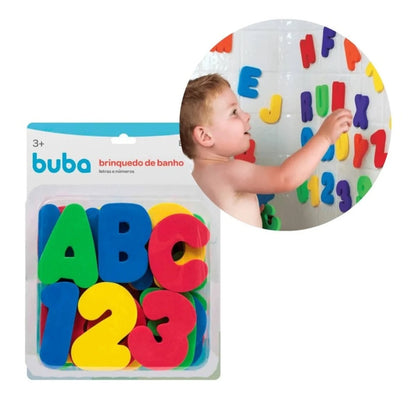 Letras para baño Buba