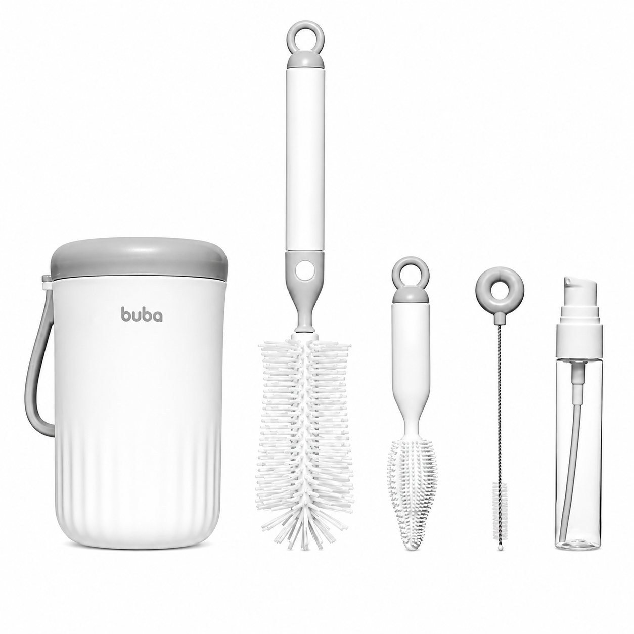 Set Limpia Mamaderas 5 Piezas Buba