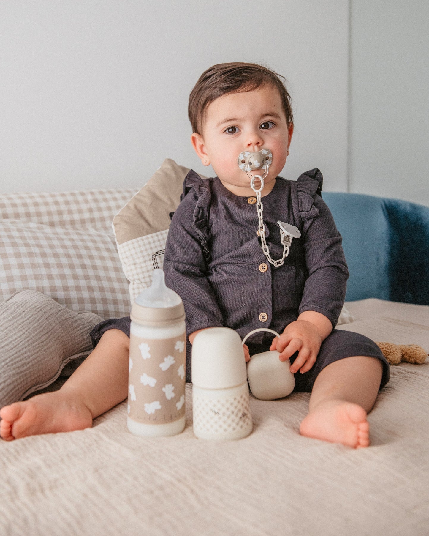 Mamadera SX Pro 360ml +6M Suavinex Beige - Oso