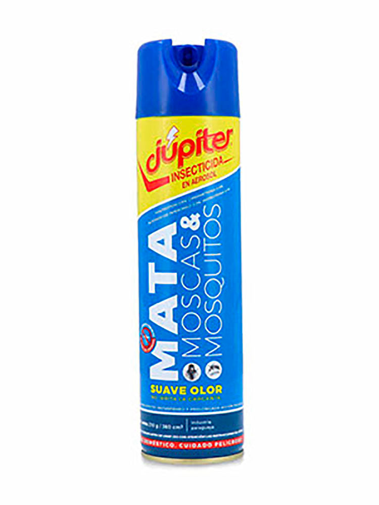 Insecticida Júpiter en aerosol Mata moscas y mosquitos 360mL