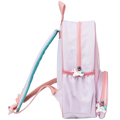 Mochila Impermeable Unicornio Rosa - Buba
