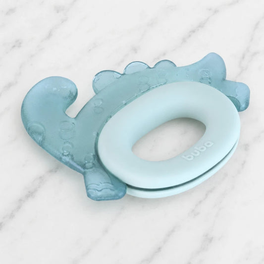 Mordillo gel y silicona magic BUBA - dino celeste