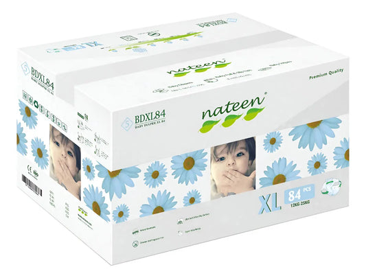Nateen Pañales Premium XL BOX - 84 Unidades