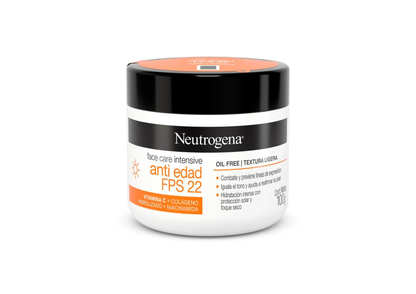 Crema Neutrogena Antiedad FPS22 100 g