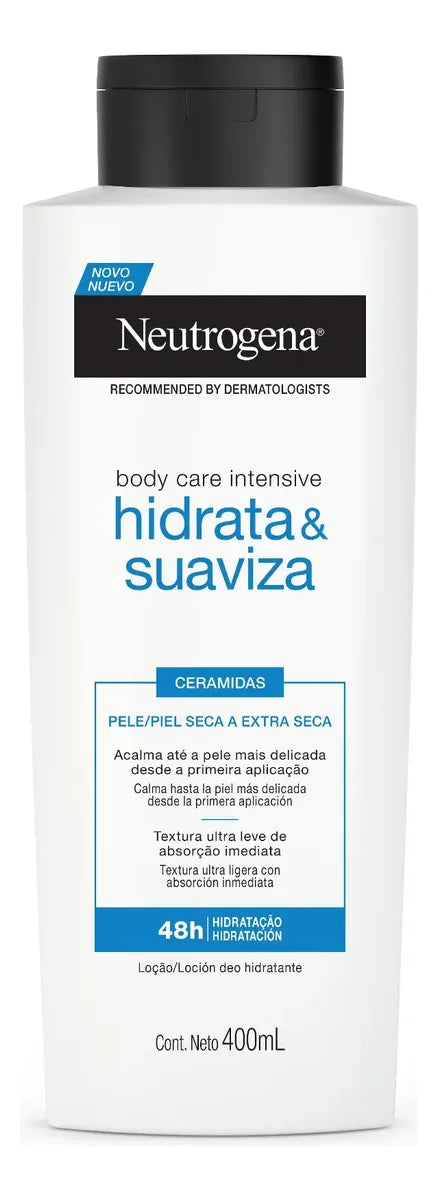 Crema Neutrogena Body Hidrata y Suaviza 400 ml