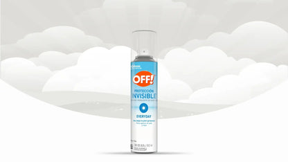 Repelente en aerosol OFF protección invisible 105mL