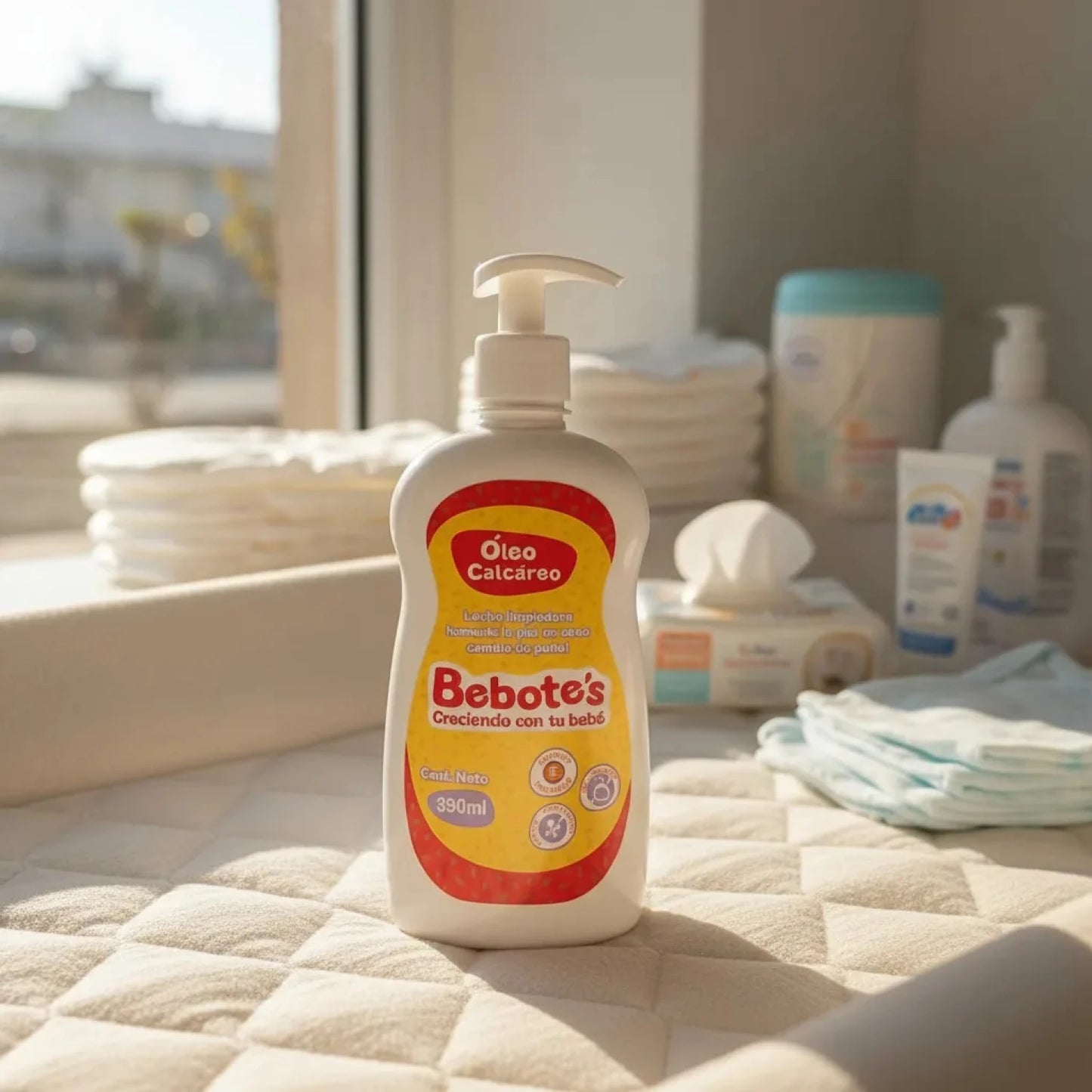 Oleo calcareo Bebotes c/valvula 390ml