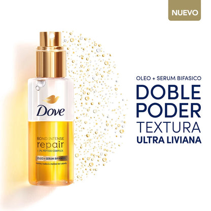 Óleo Dove Bond Intense Repair 110 ml