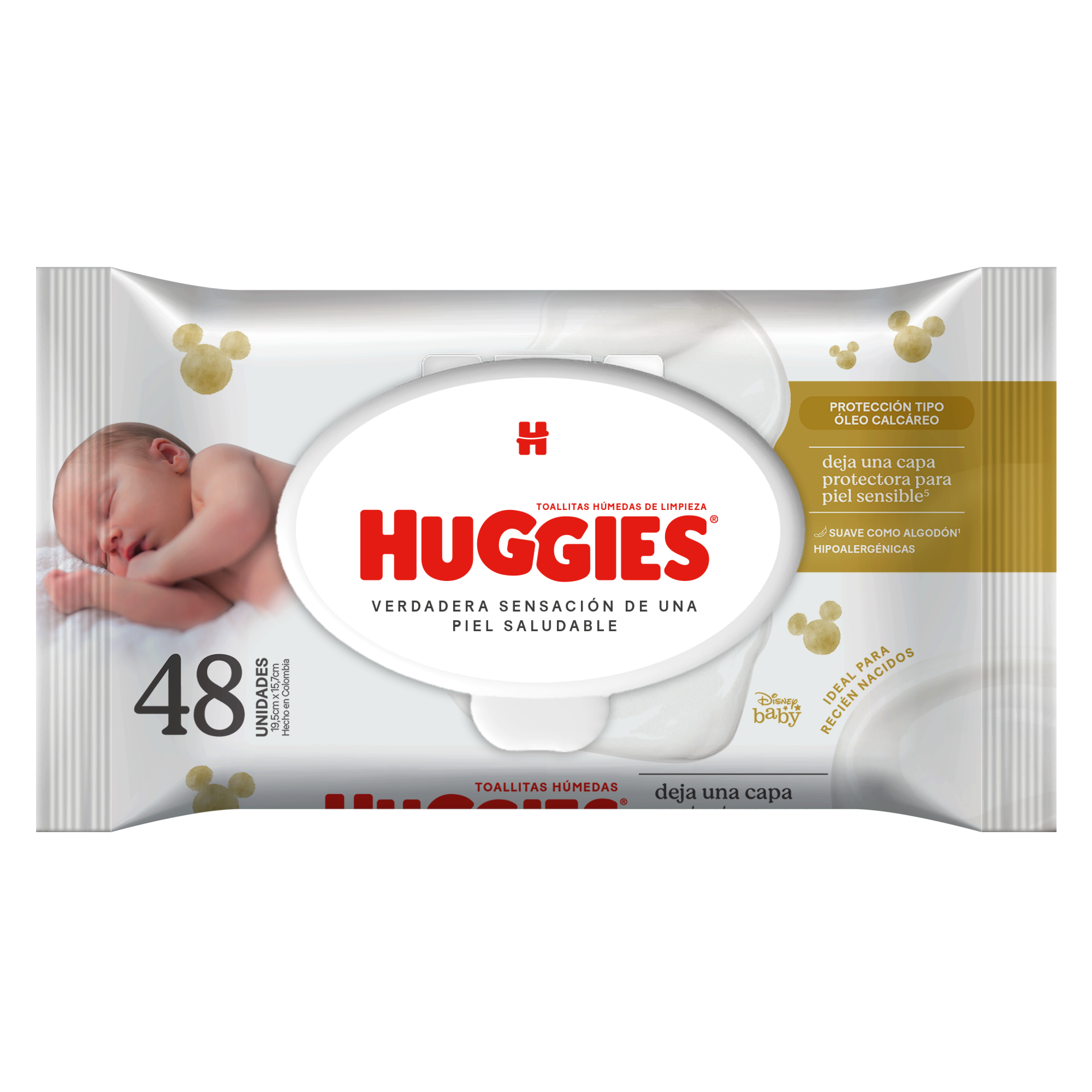 Toallitas Huggies Oleo Calcareo 48 unidades