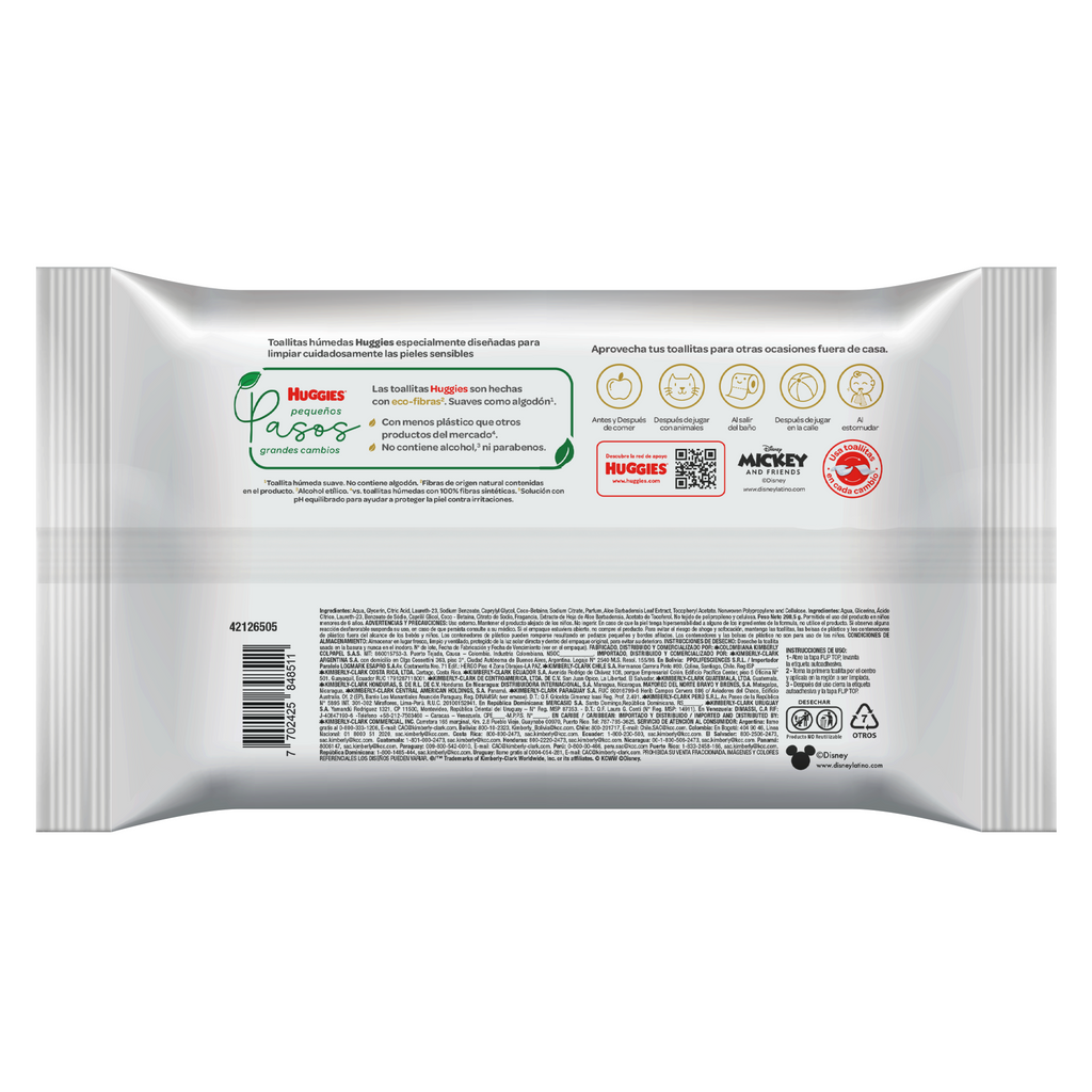 Toallitas Huggies Oleo Calcareo 48 unidades