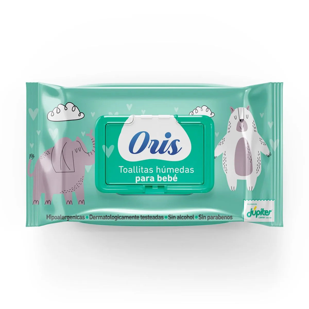 Toallitas Húmedas Oris para bebe - 60 Unidades