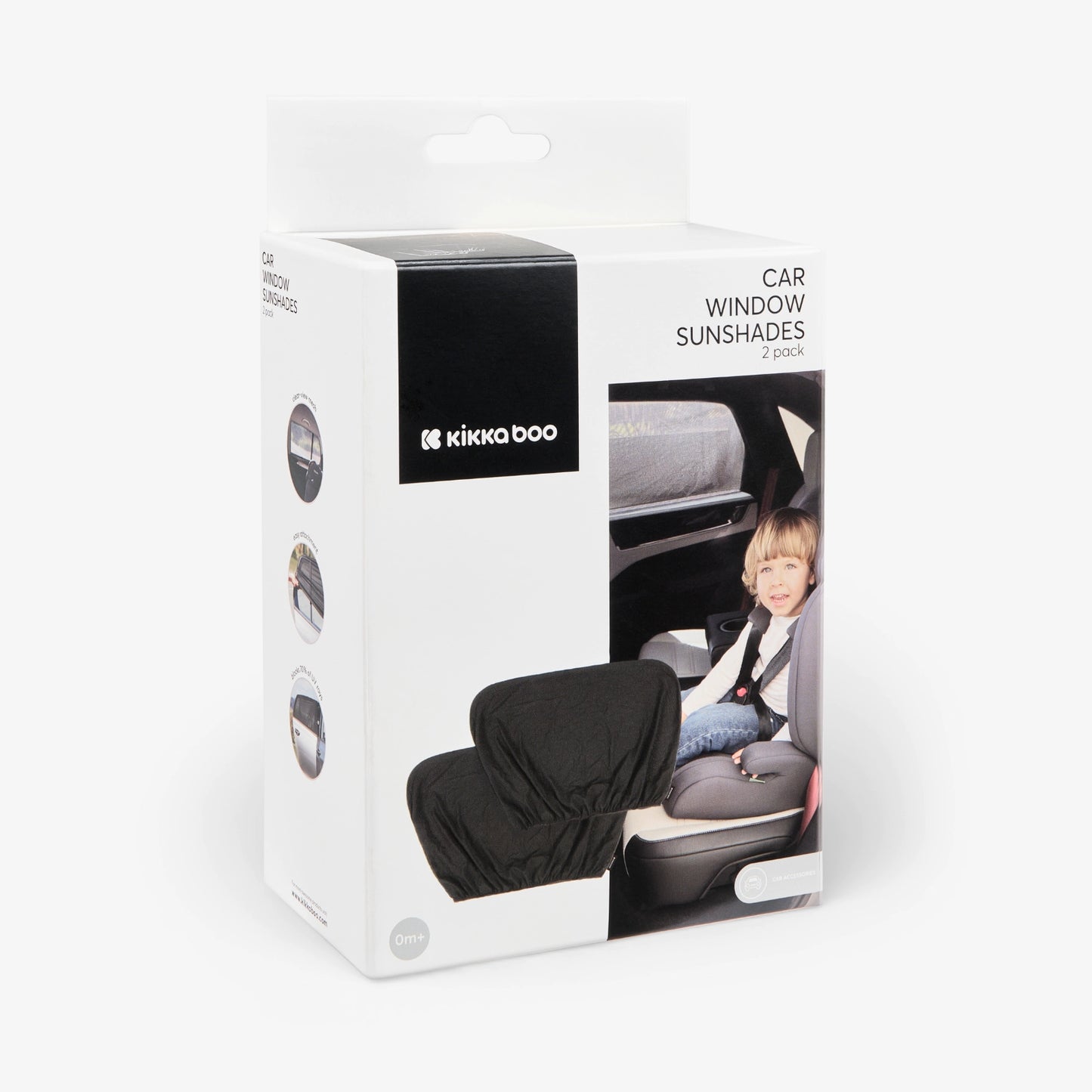 Set x2 Parasol Capa para Auto KIKKABOO