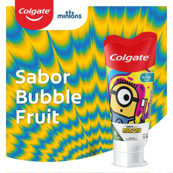 Pasta de Dientes Colgate Smile Minions +6 Años 102 gramos