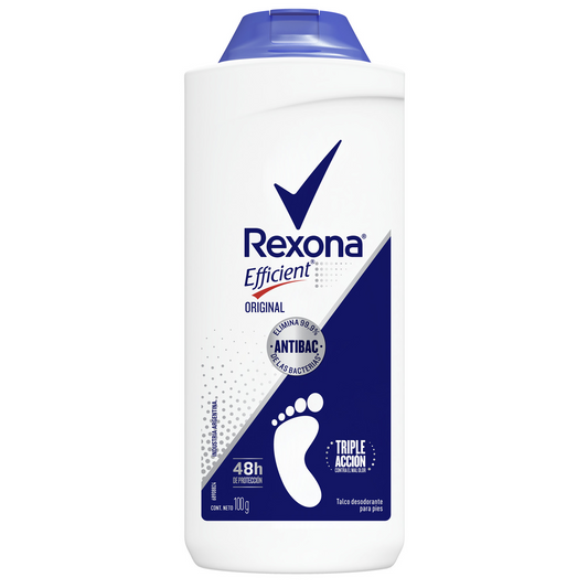 Talco para Pies Efficient Rexona - 100 gramos